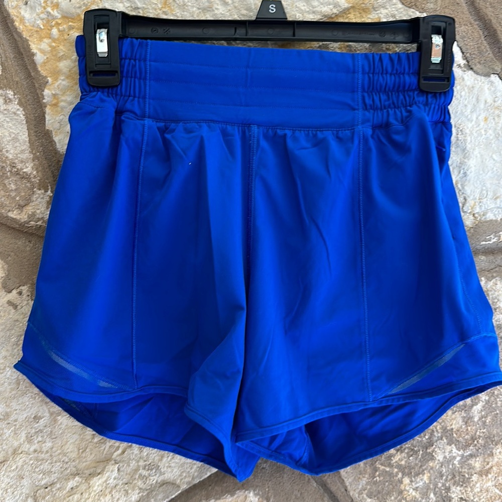 Lululemon Hotty Hot High-Rise Lined Short 4"
Blazer Blue - Picture 4 of 6